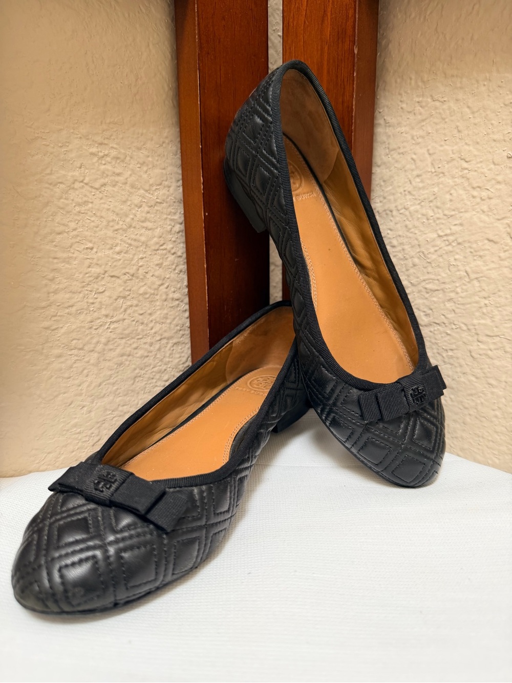 Tory Burch Marion Quilted Leather Ballet..
